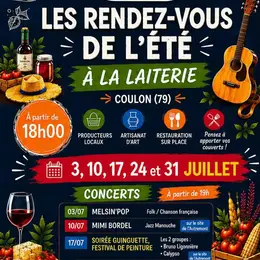 Les Vendredis Gourmands de la Laiterie à Coulon