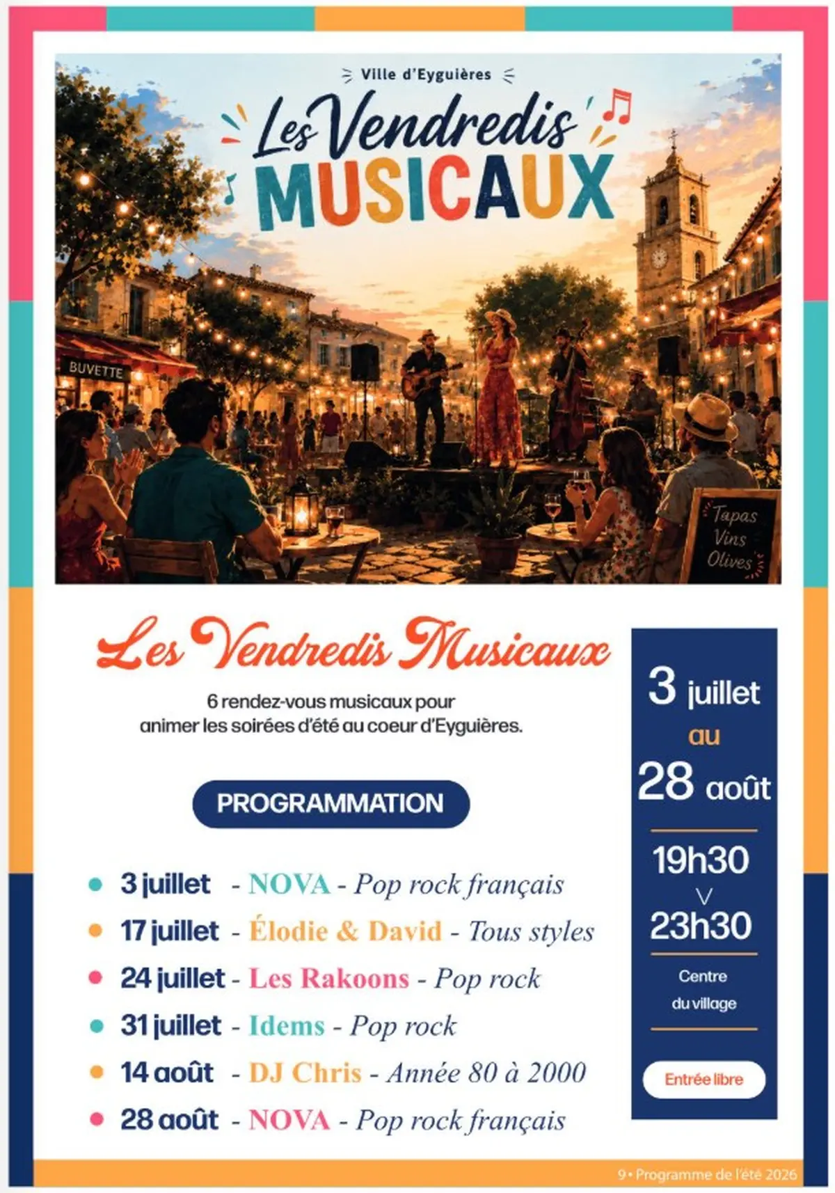 Les vendredis musicaux