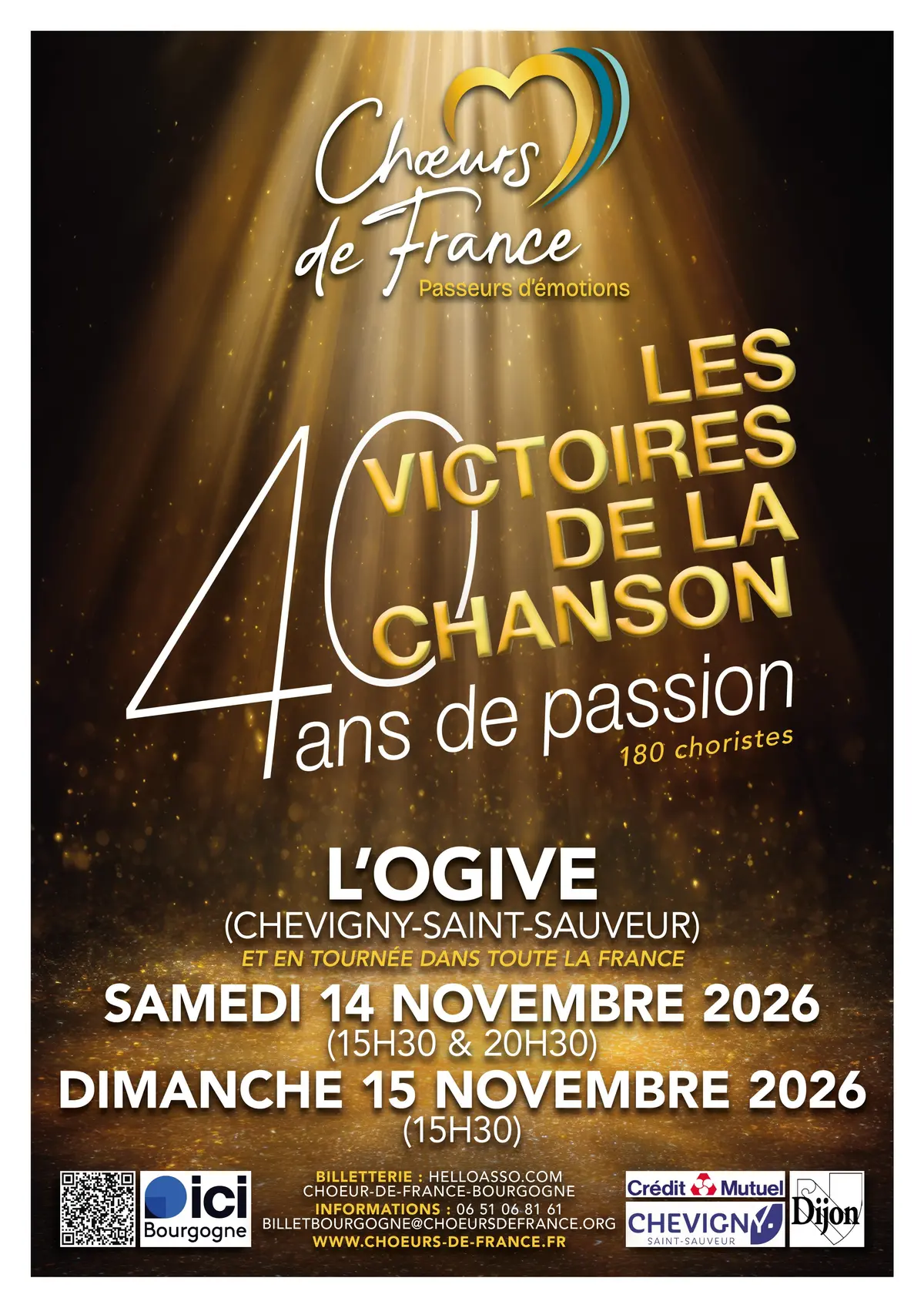 Les victoires de la chanson 40 ans de passion
