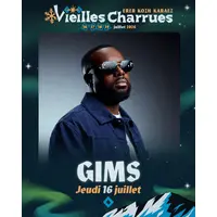 Gims sera présent sur la scène des Vielles Charrues DR