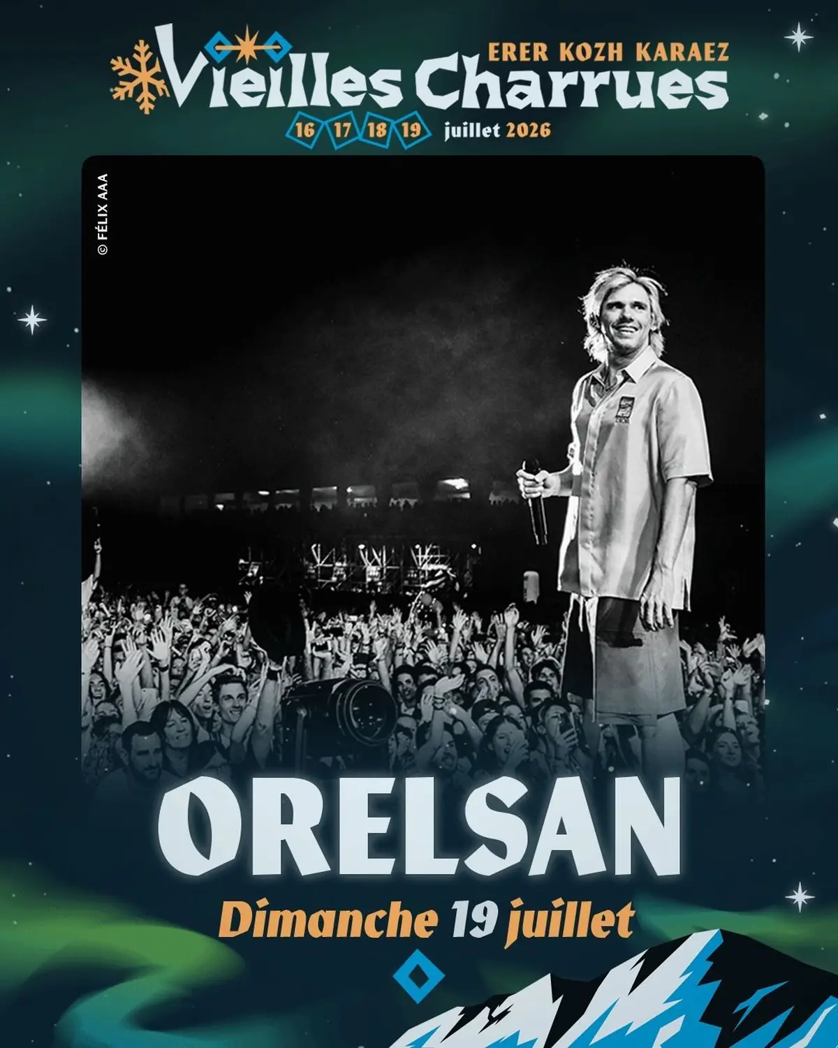 Orelsan en tournée dans les festivals 2026