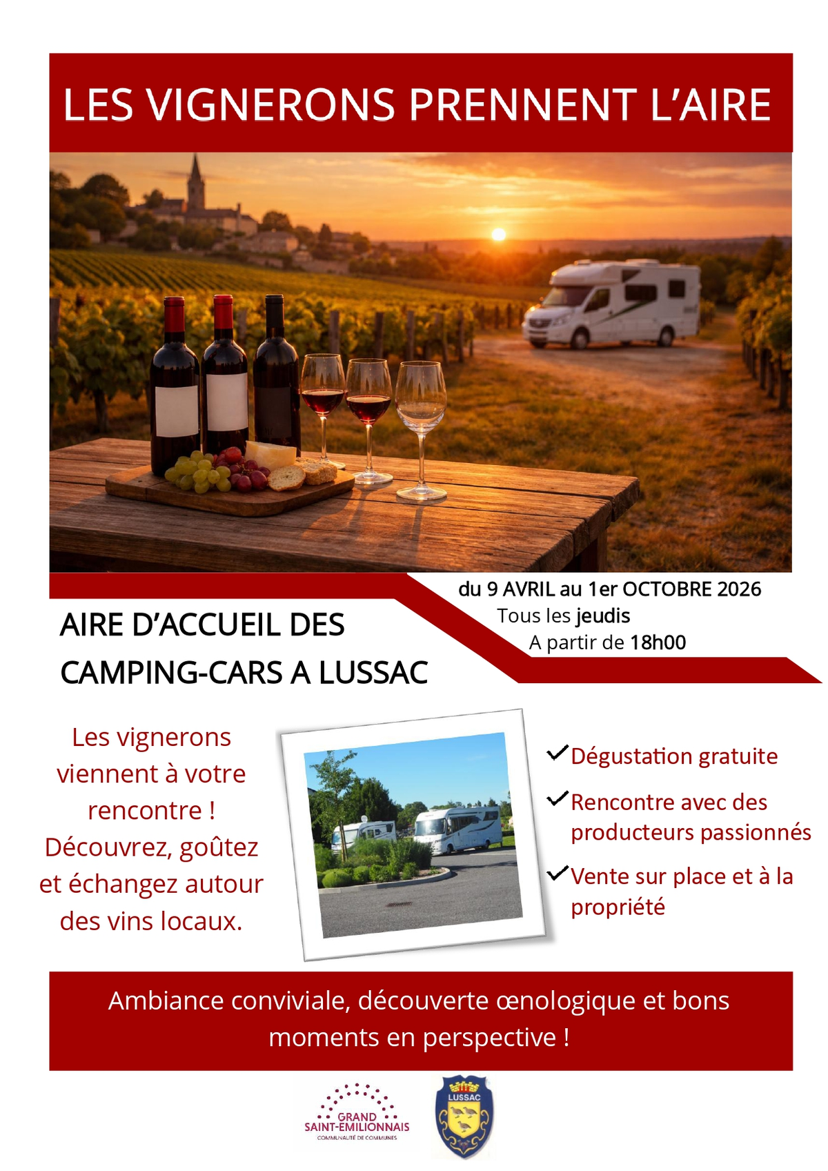 Les vignerons prennent l'Aire - Château Canon La Fôret