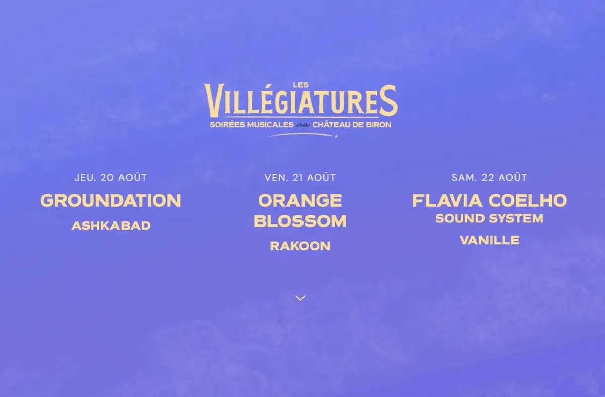 Les Villégiatures au Château de Biron