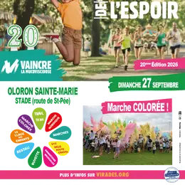 Les virades de l'espoir - 20e édition