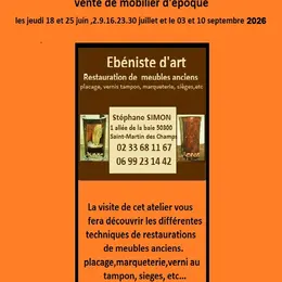 Les Visites du jeudi > Ebéniste d'art - Simon Stéphane