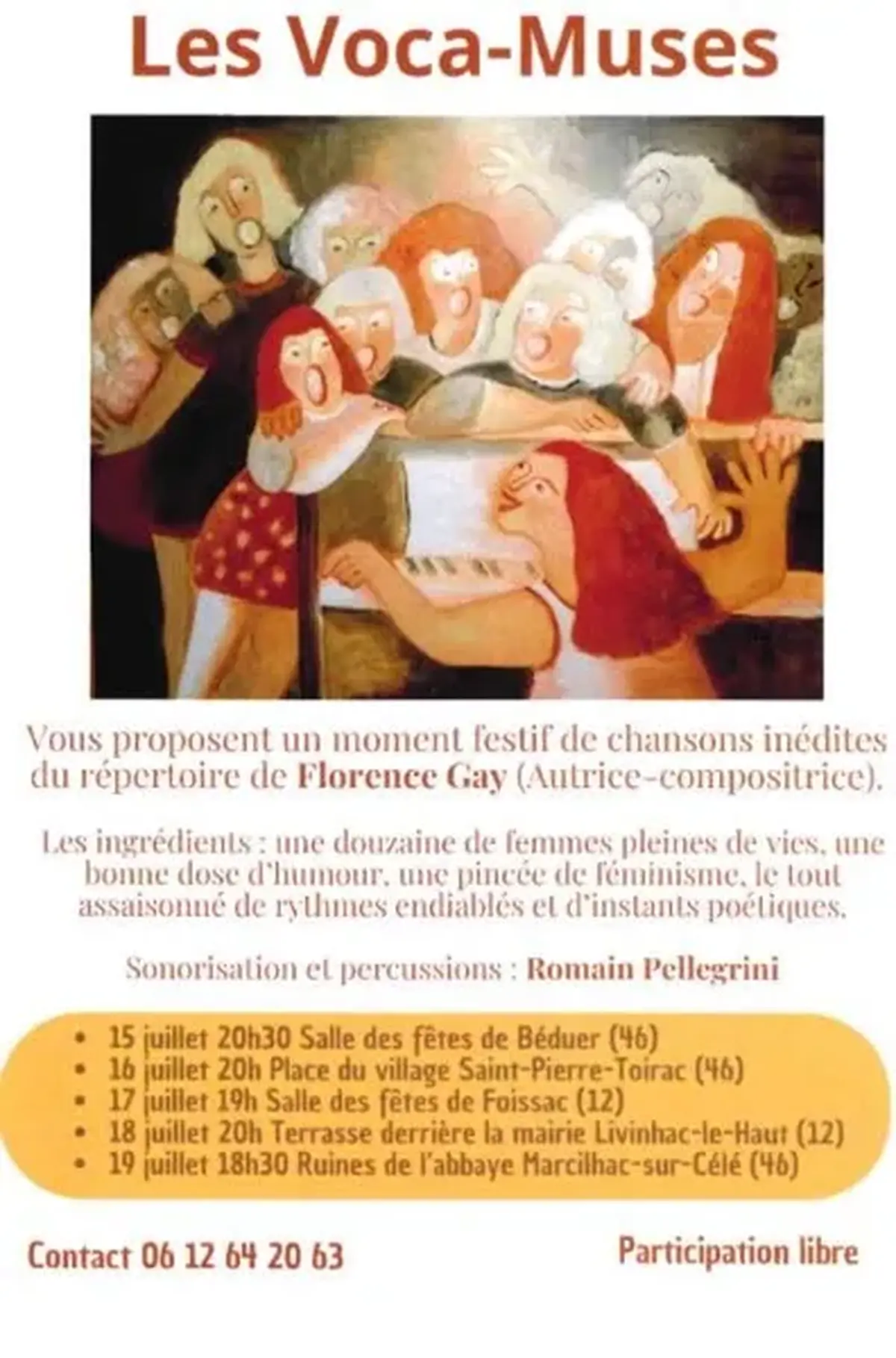 Les Voca-Muses en concert