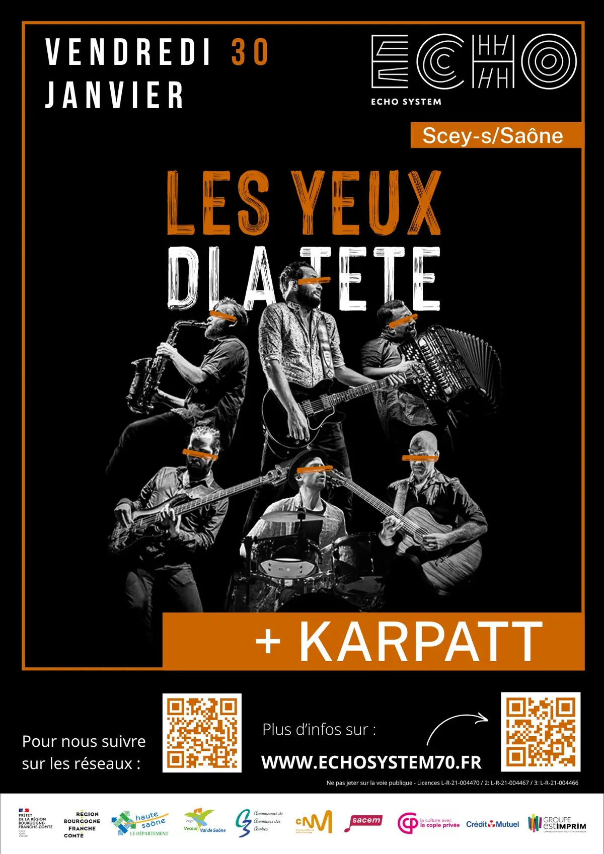 Les Yeux d'la Tête + Karpatt