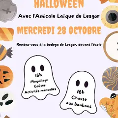 Lesgor fête Halloween