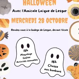 Lesgor fête Halloween