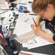 Lettrine et décor végétal