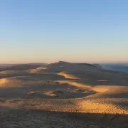 Lever du soleil sur la dune du Pilat