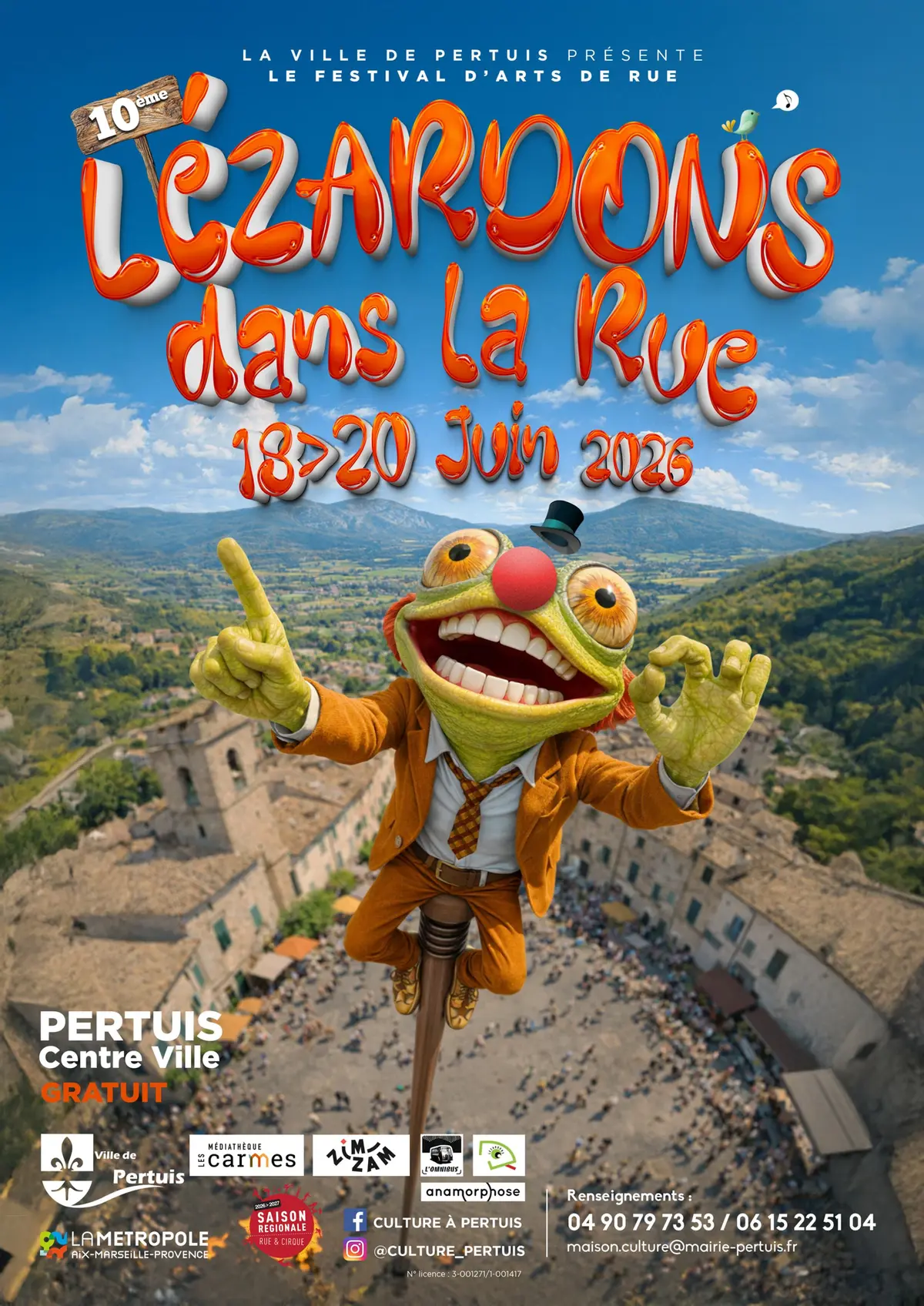 Lézardons dans la Rue – Festival d’arts de rue