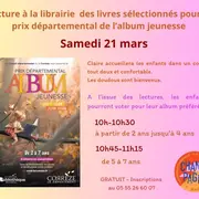 Librairie Chantepage : Prix départemental Album jeunesse