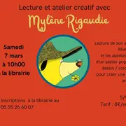 Librairie Chantepages : Lecture et atelier créatif avec Mylène Rigaudie
