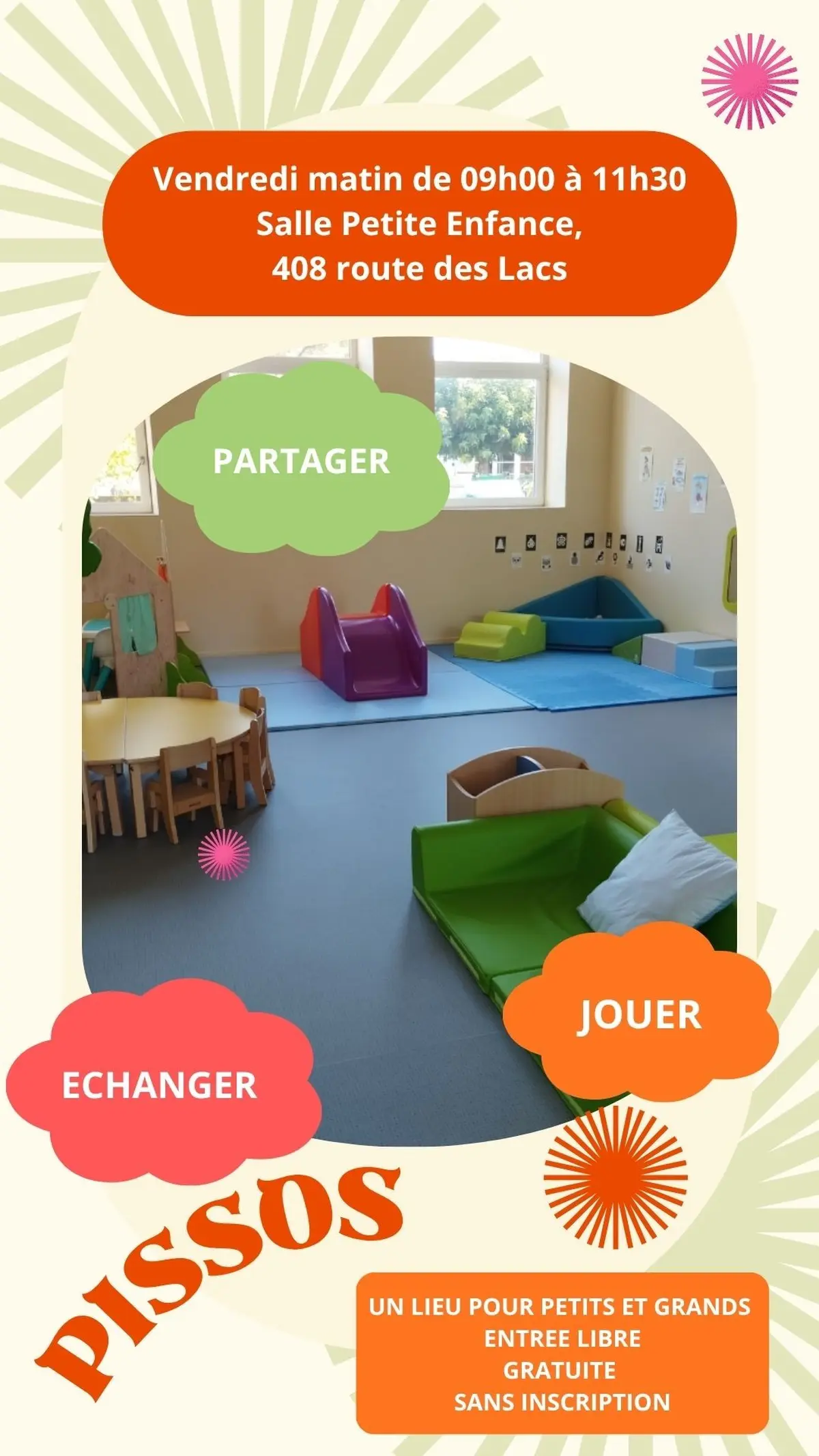 Lieu d'Accueil Enfants Parents - Pissos