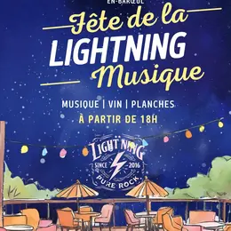 Lightning en concert à La Passerelle