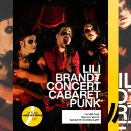 Lili Brandt -Concert Cabaret Punk