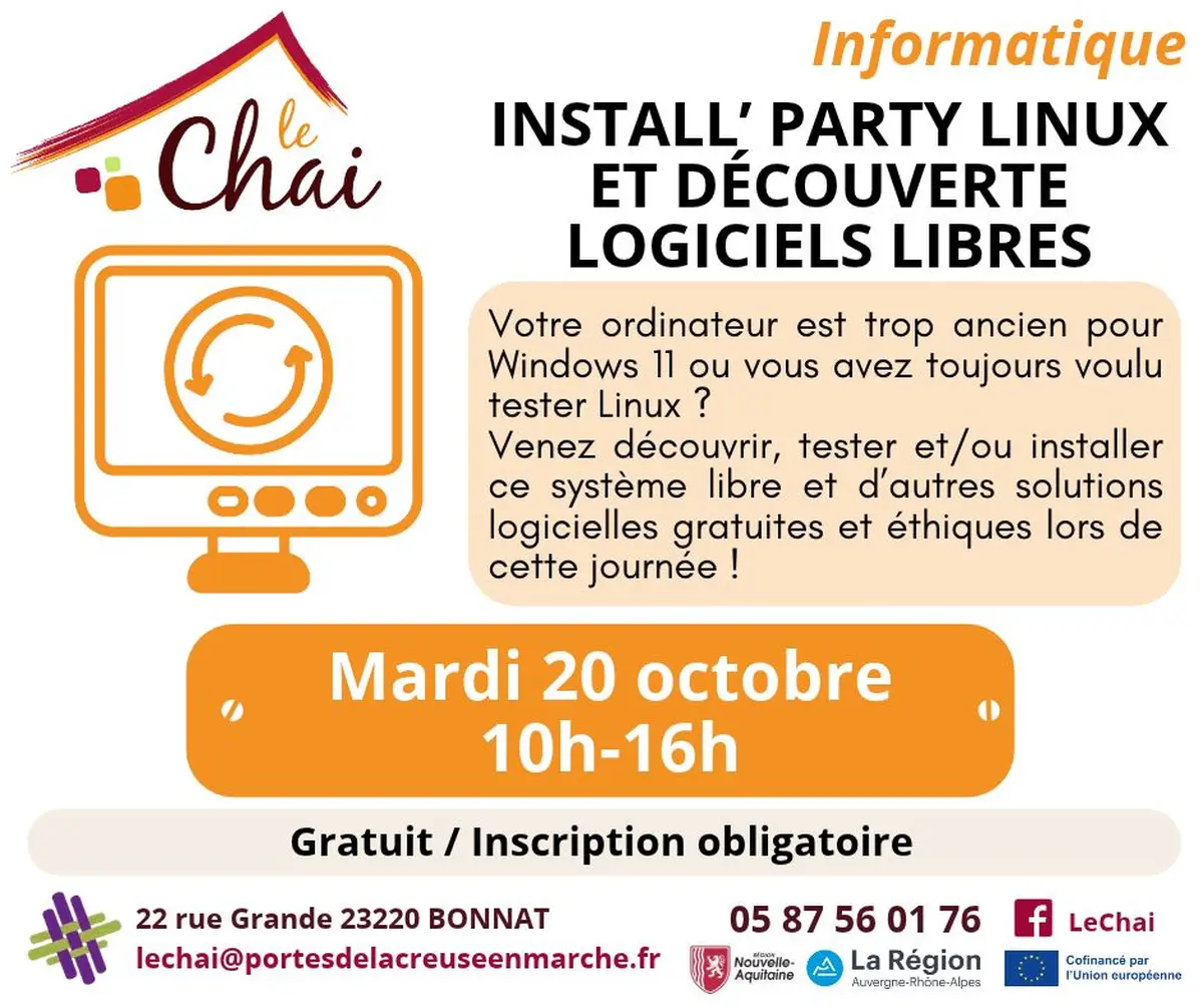 Linux, présentation et install’Party