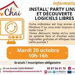 Linux, présentation et install’Party