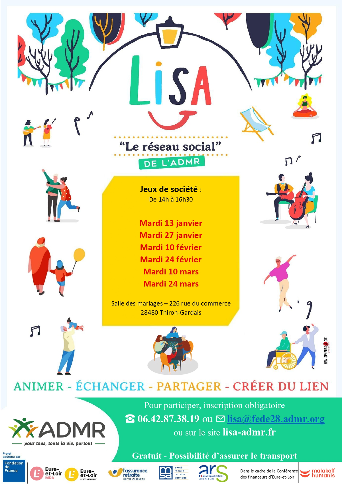 LISA Le réseau social de l'ADMR