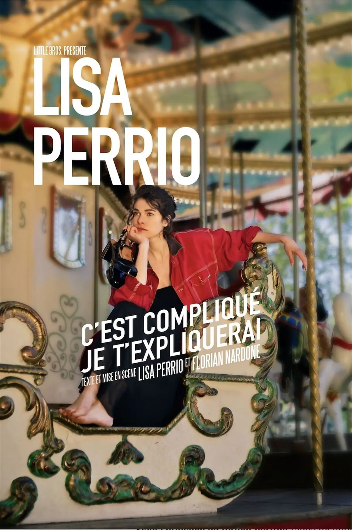 Lisa Perrio dans C'est compliqué je t'expliquerai