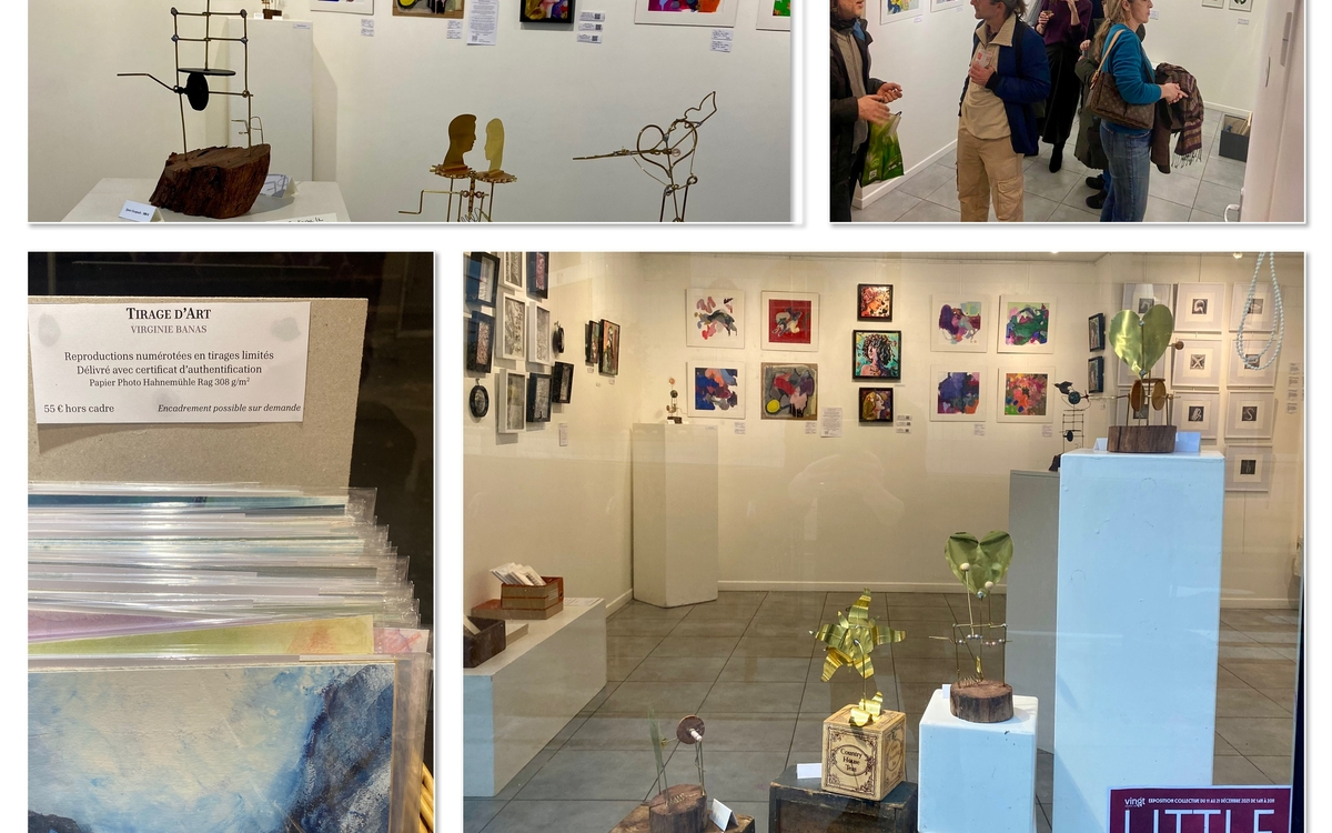 Exposition Little Big Art à la galerie des AAB