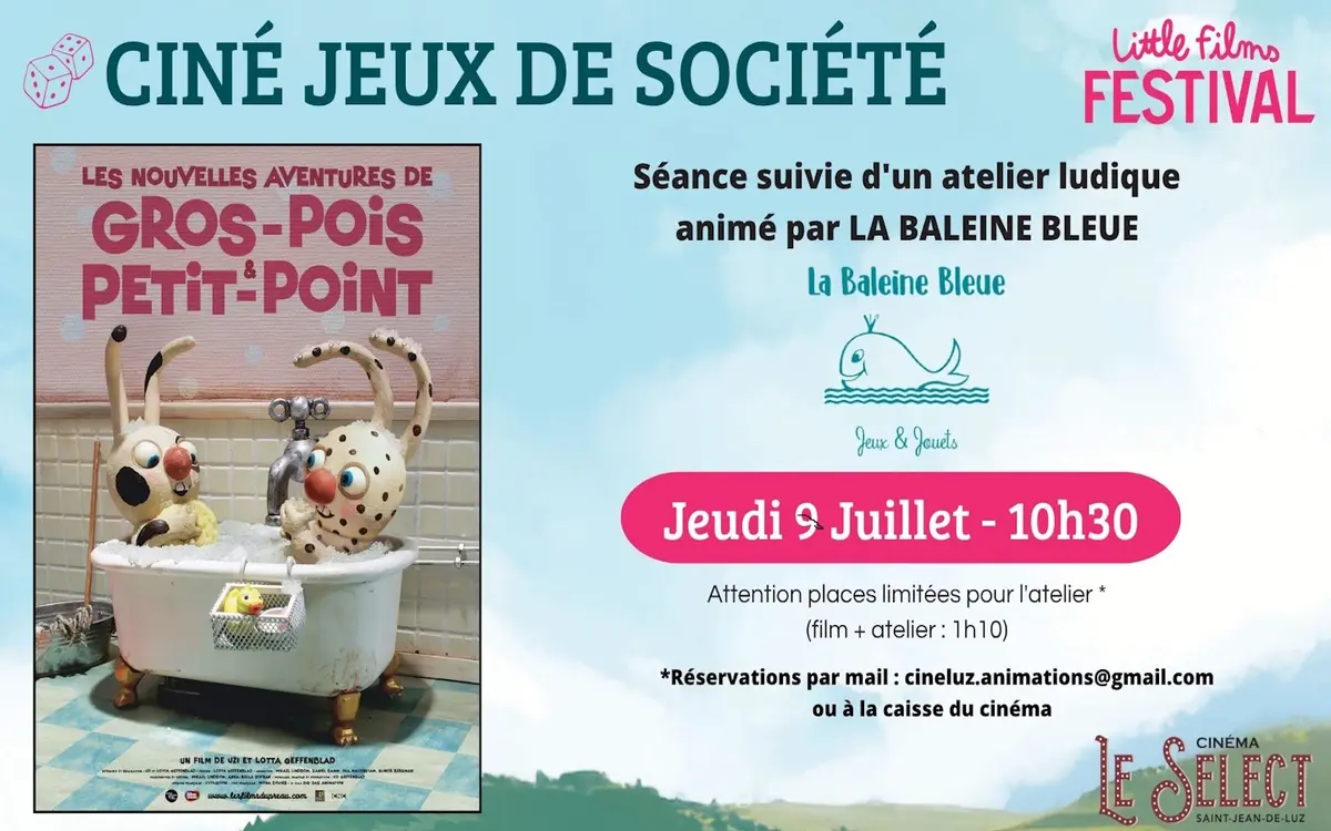 Little Films Festival: Ciné jeux de socièté