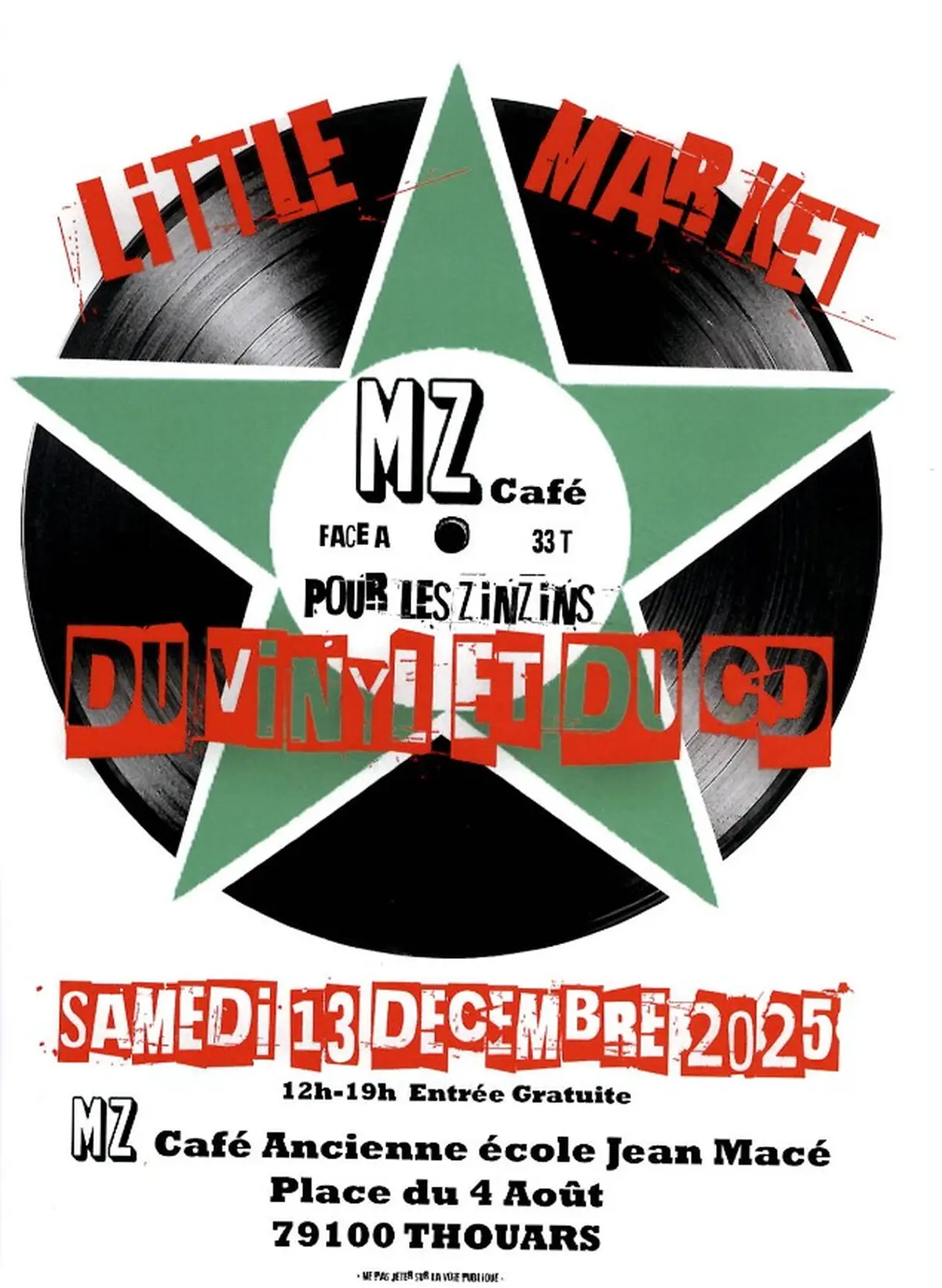 Little market du vinyle au cd - MZ
