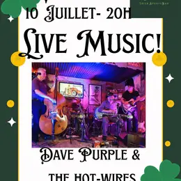 Live Music : David Purple & The Hot-Wire