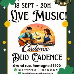 Live Music : Duo Cadence