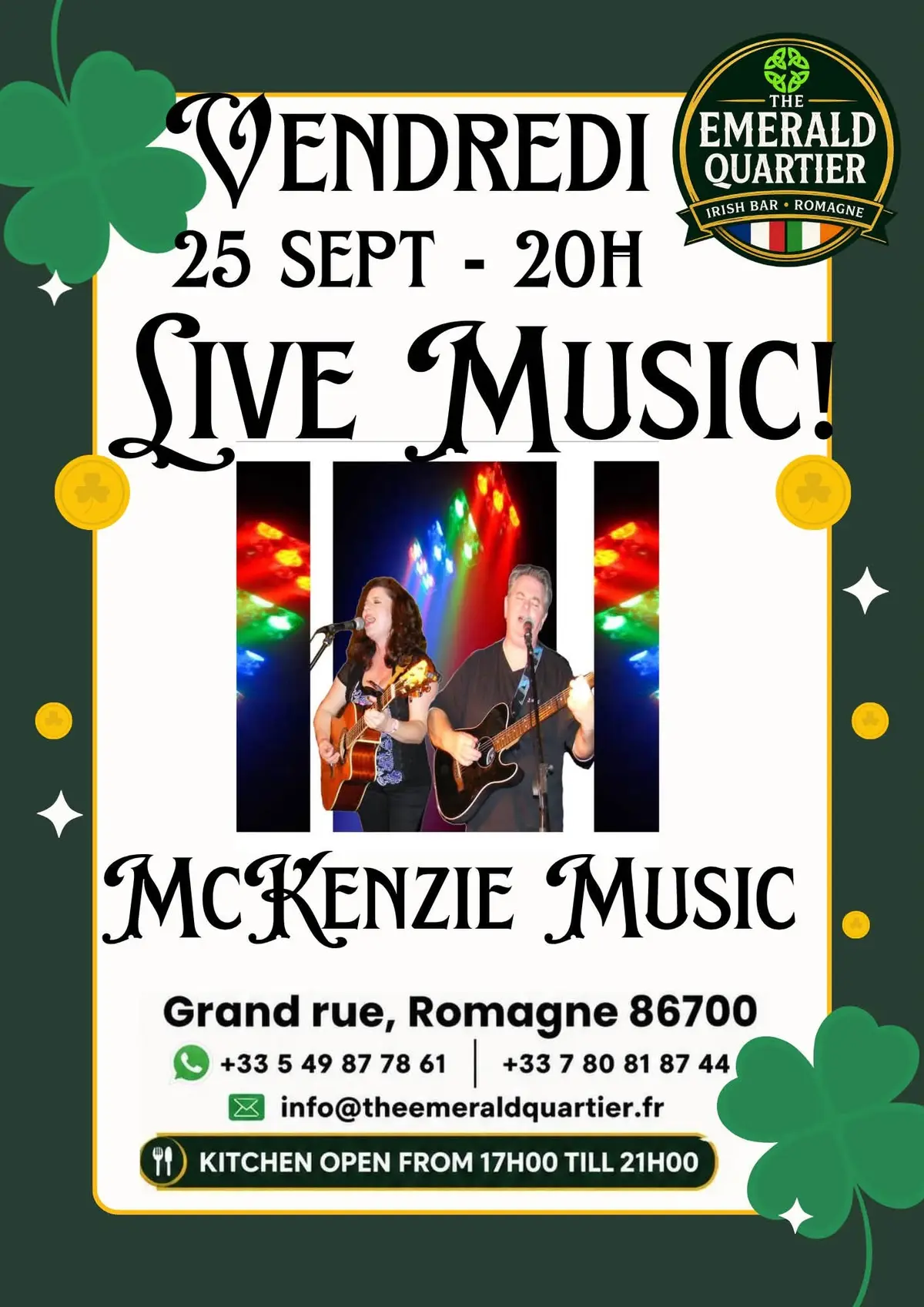 Live Music : McKenzie Music