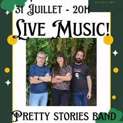 Live Music : Pretty Storie Band