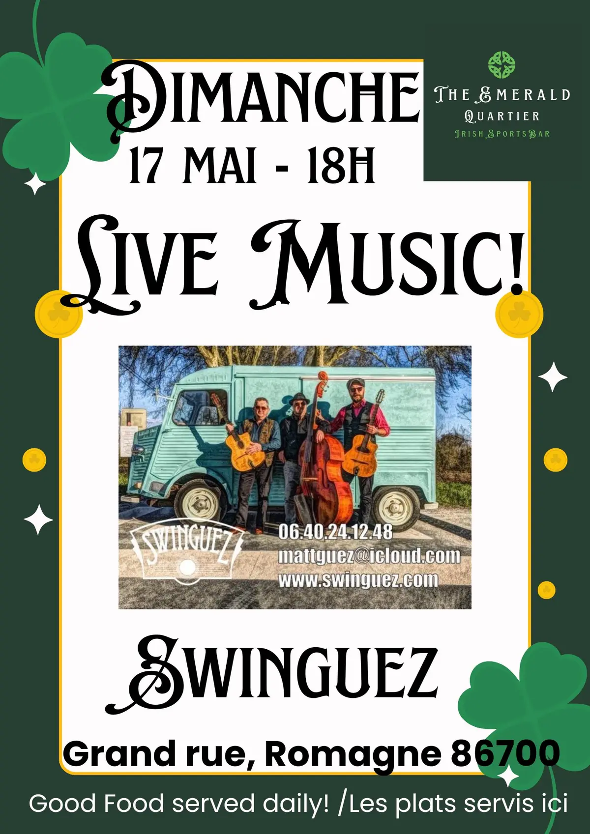 Live Music : Swinguez