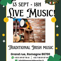 Live Music : Traditional Irish Music