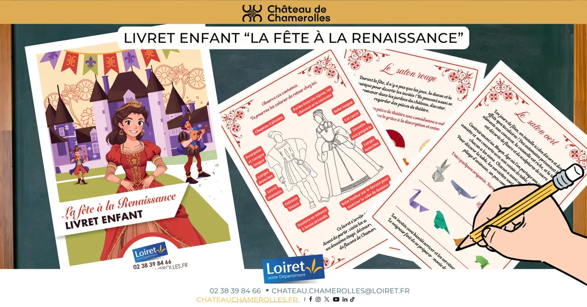 Livret enfants La fête à la Renaissance