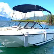 Location de bateau avec permis 10 pers. Petit Port Aix-les-Bains