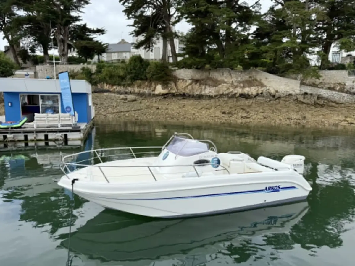 Location de bateau avec permis 7 pers. à Combrit Sainte-Marine