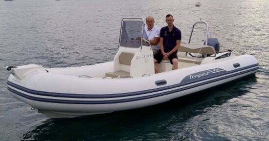 Location de bateau avec permis 8 pers. &agrave; Combrit Sainte-Marine