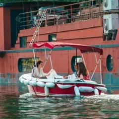 Location de bateau électrique (7 pers. max) à Cergy