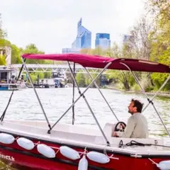 Location de bateau électrique (7 pers. max) à Levallois