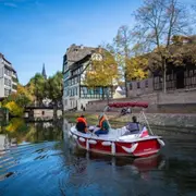 Location de bateau électrique (7 pers. max) à Strasbourg