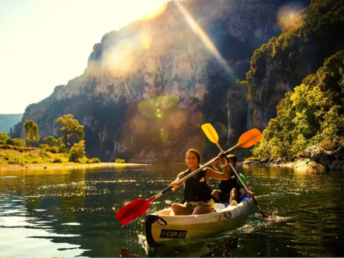 Location de Canoë à Sampzon - Parcours 12km
