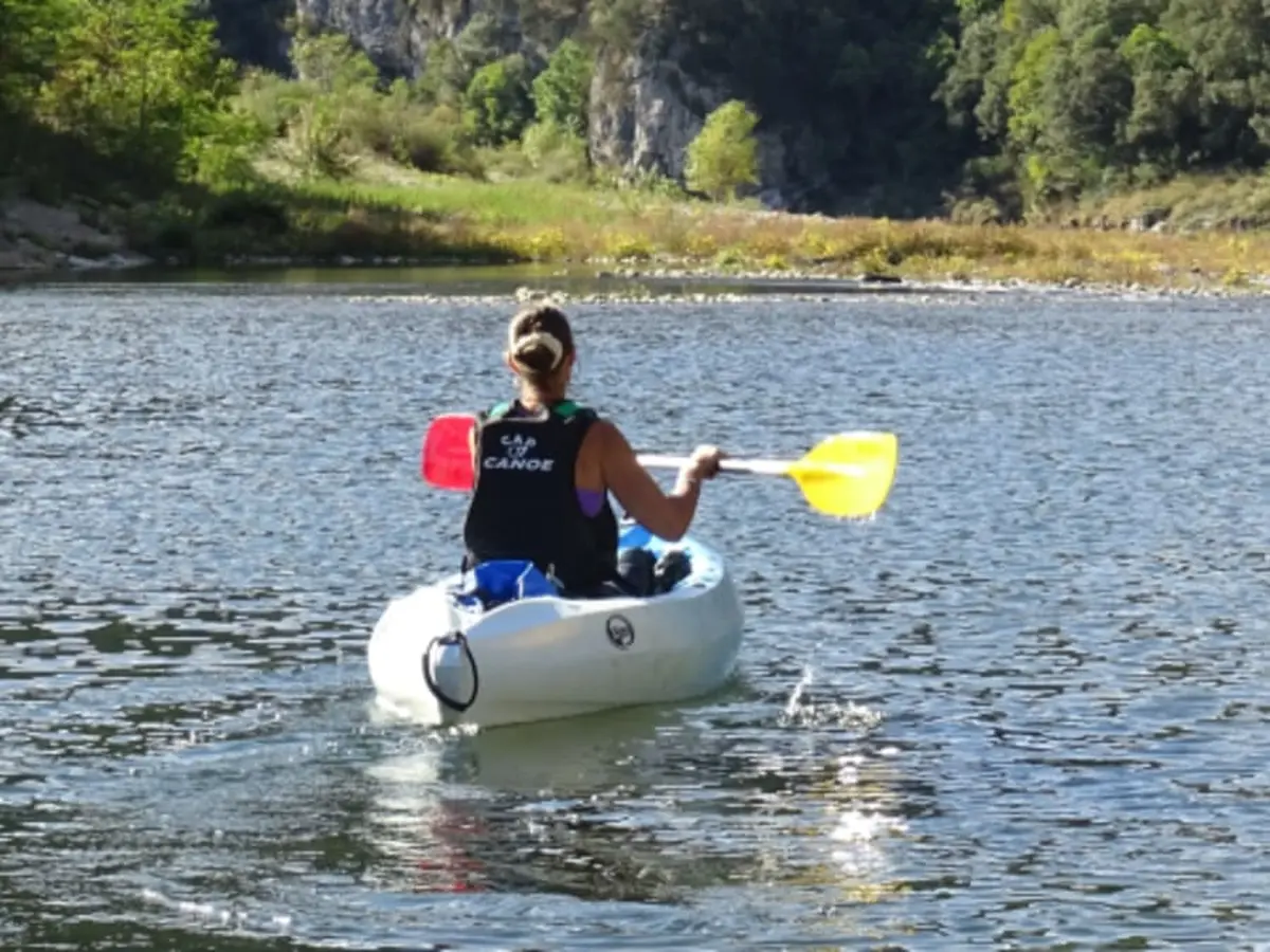Location de Canoë à Sampzon - Parcours 3km