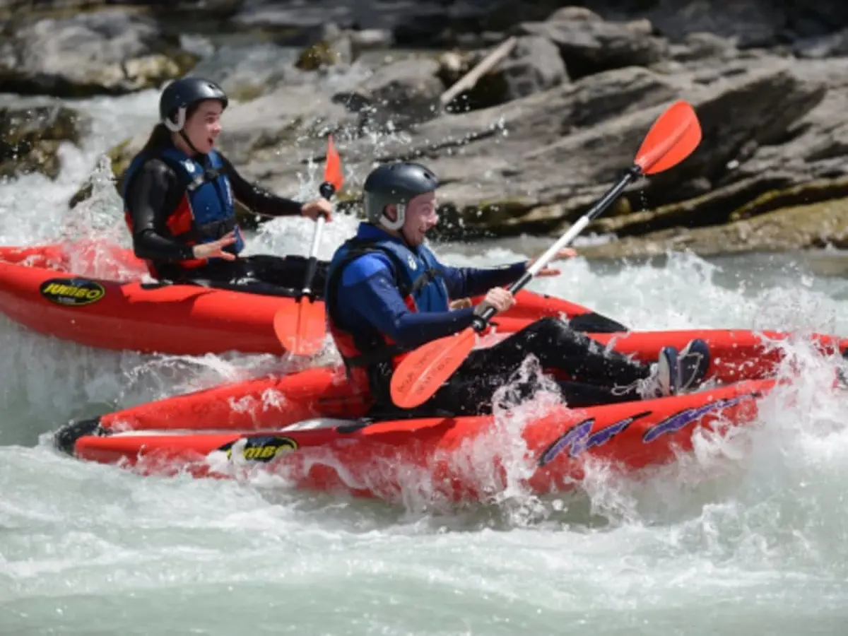 Location de Canoë Air Boat à Embrun : descente de la Durance
