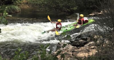 Location de Cano&euml; Kayak  &agrave; Najac dans les gorges de l'Aveyron