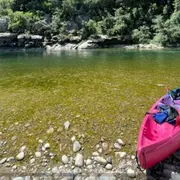 Location de Canoë sous le Pont d'Arc : parcours 8km