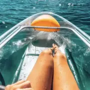 Location de kayak transparent 3h à Antibes (06)