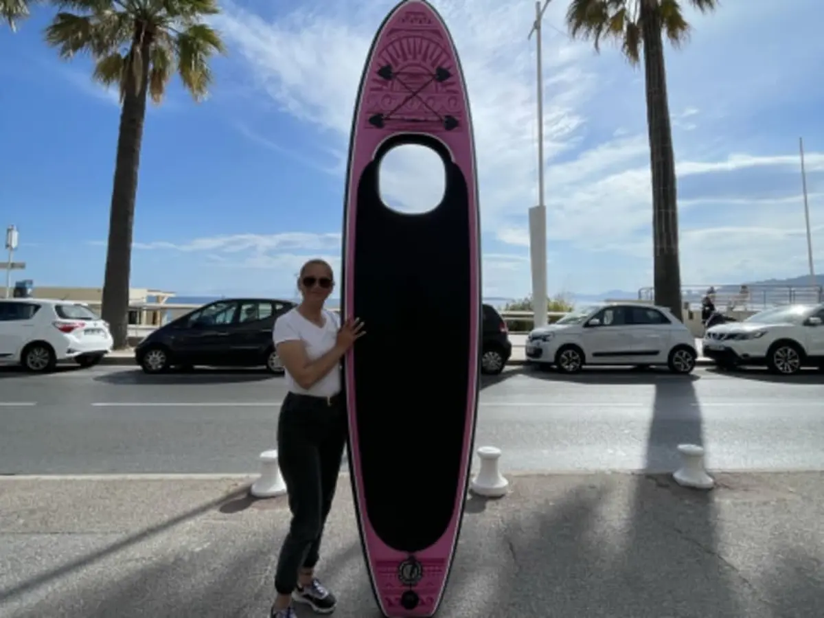 Location de paddle 3h à Antibes (06)