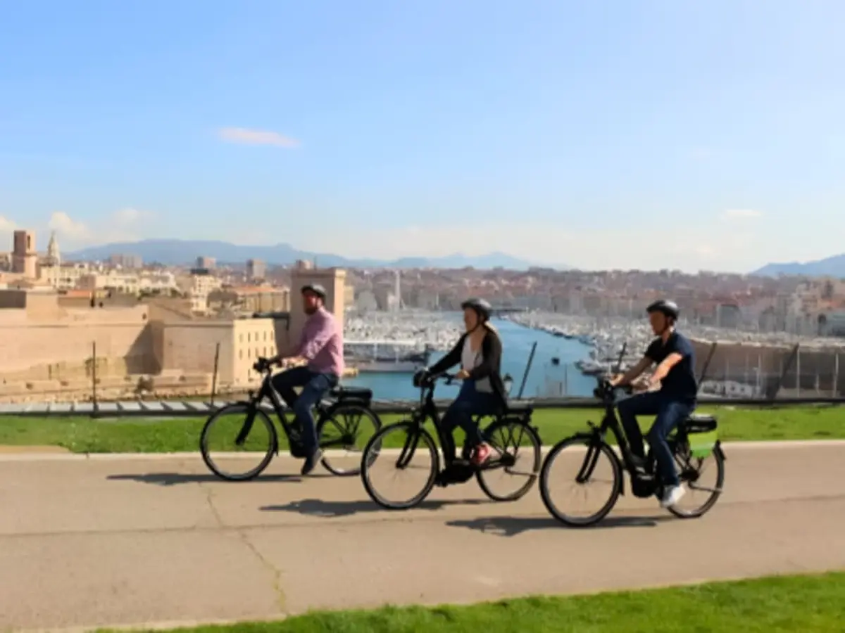 Location de vélo électrique avec guide virtuel à Marseille (13)