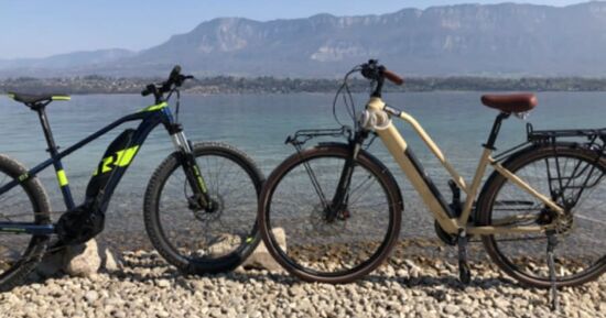 Location de VTT &eacute;lectrique sur le Lac du Bourget (73)